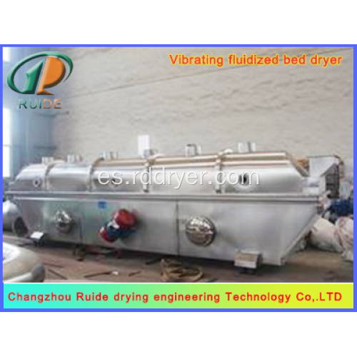 Sistema especial de secador de lecho fluidizado vibratorio para tiourea